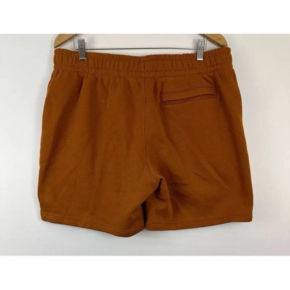 Under Armour Playback Essential Fleece Shorts Men's Size XL Loose Fit Orange NEW - Picture 3 of 8